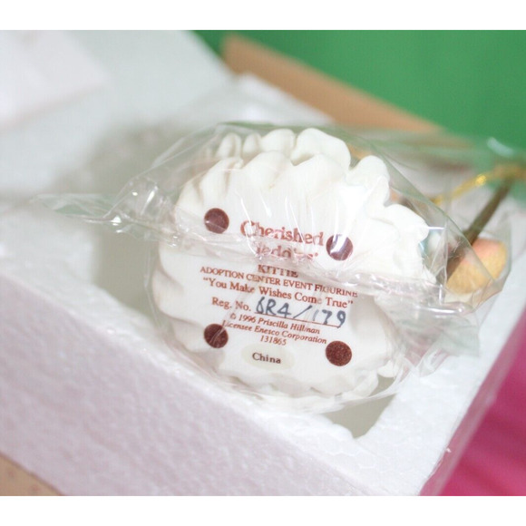 Cherished Teddies Adoption Center Event Kittie You Make Wishes Come True 1996 - Picture 6 of 9